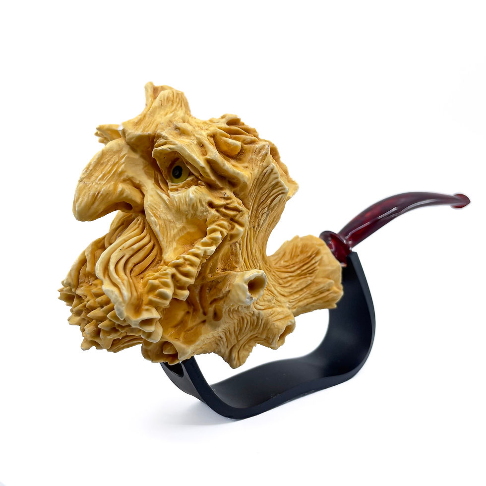 Thumbnail: S.Yanik Meerschaum Pipe Talking Tree, Ent Smoking Pipe