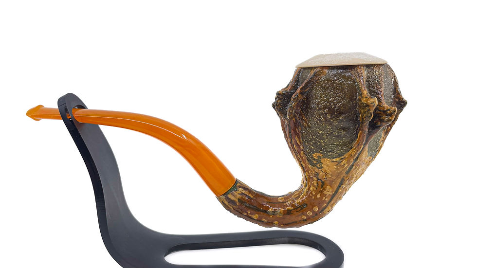 縮圖：Calabash Smoking Pipe, Real Gourd Tobacco Pipe
