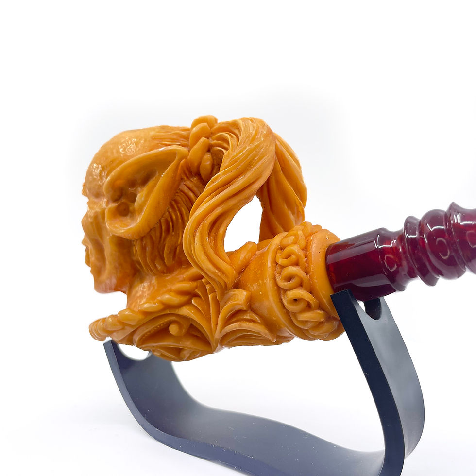 Thumbnail: S.Yanik Meerschaum Pipe Demon Smoking Pipe