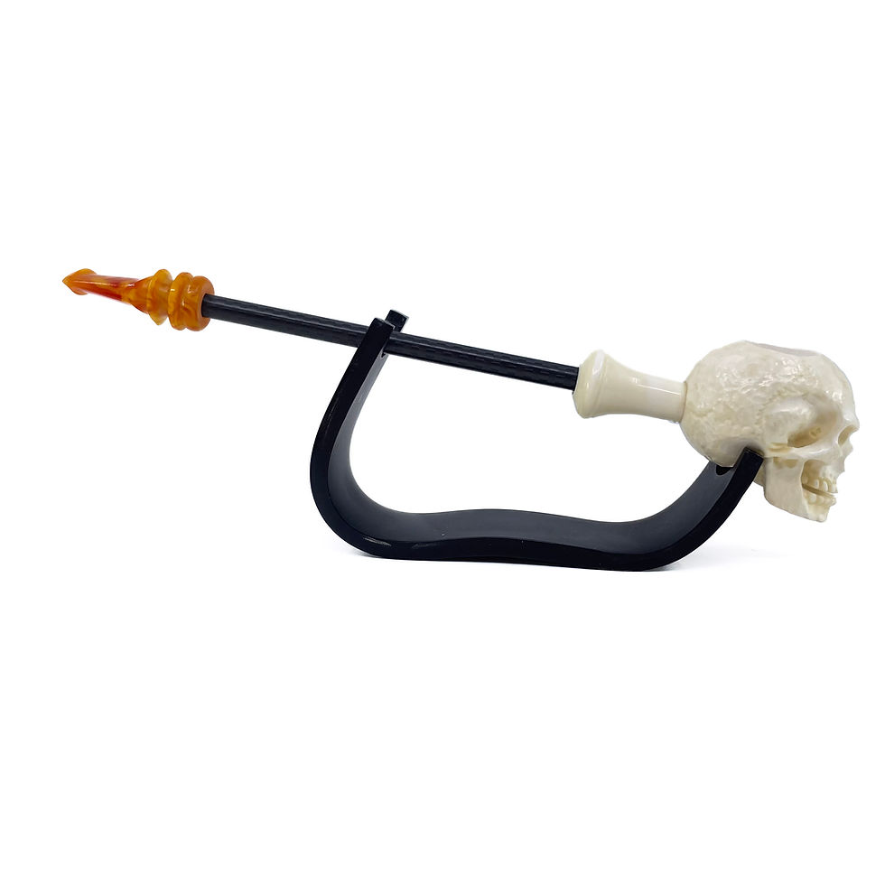 Thumbnail: Churchwarden Skull Pipe
