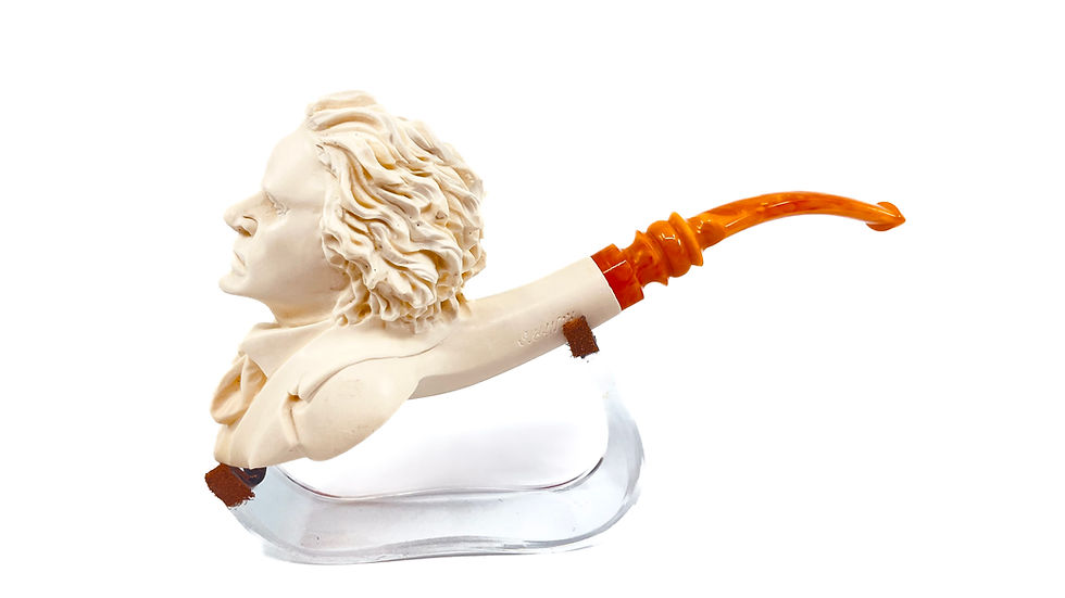 Thumbnail: S.Yanik Meerschaum Pipe Beethoven Smoking Pipe
