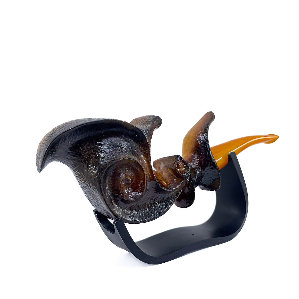 Thumbnail: Calcine Color Freehand Smoking Pipe