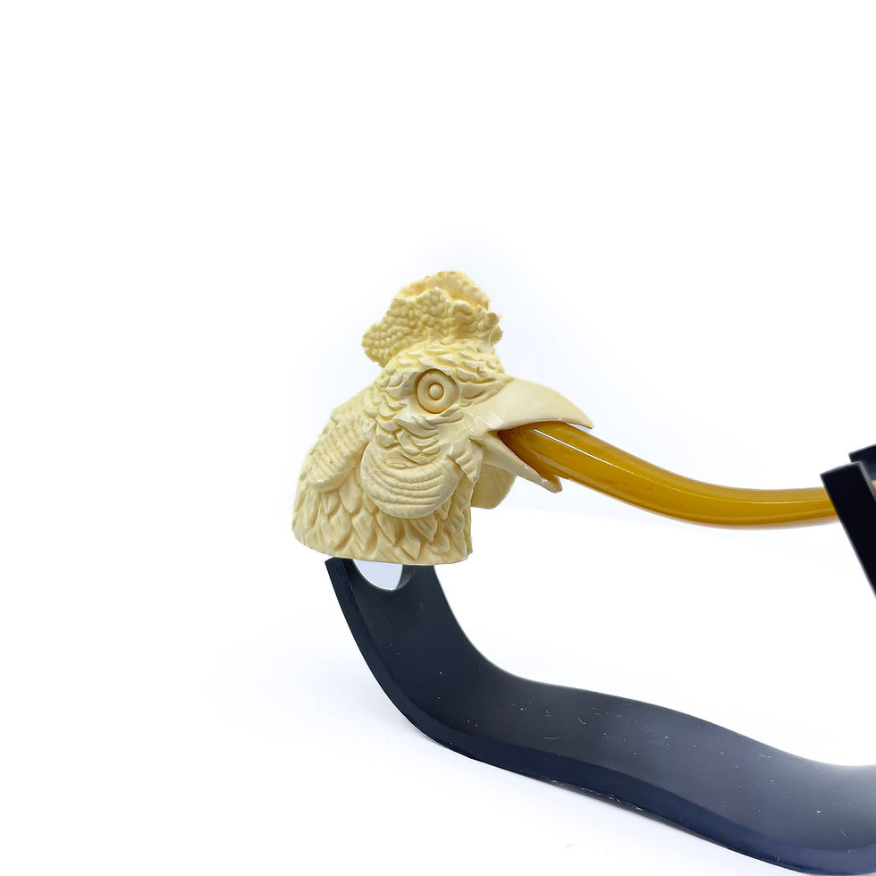 縮圖：S.Yanik Meerschaum Pipe Chicken Smoking Pipe