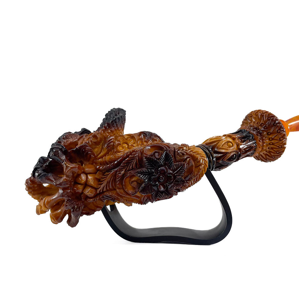 Thumbnail: Demon Lord Skull Smoking Pipe