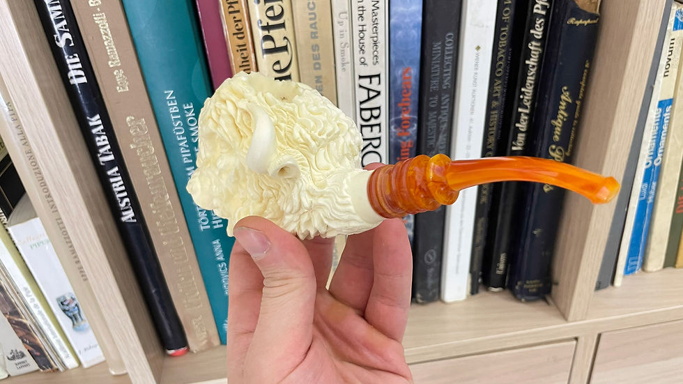 Thumbnail: Bison Smoking Pipe