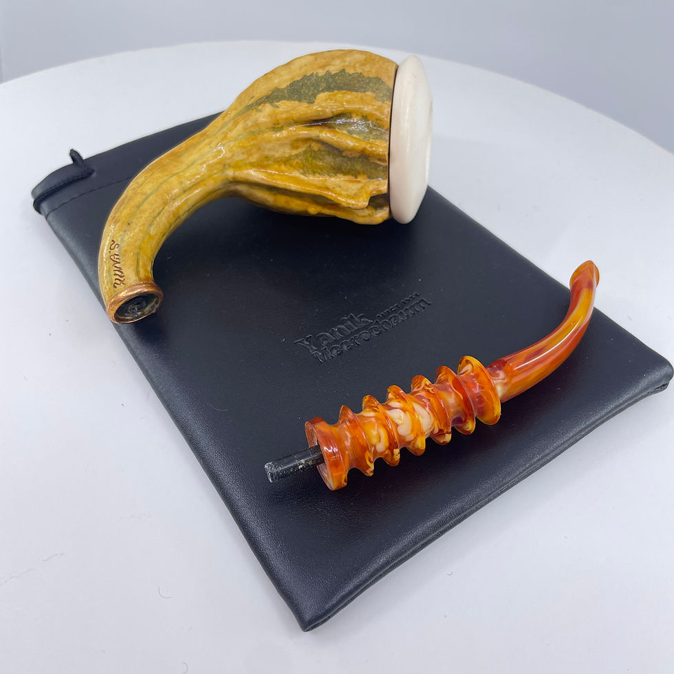 縮圖：Long Calabash Smoking Pipe