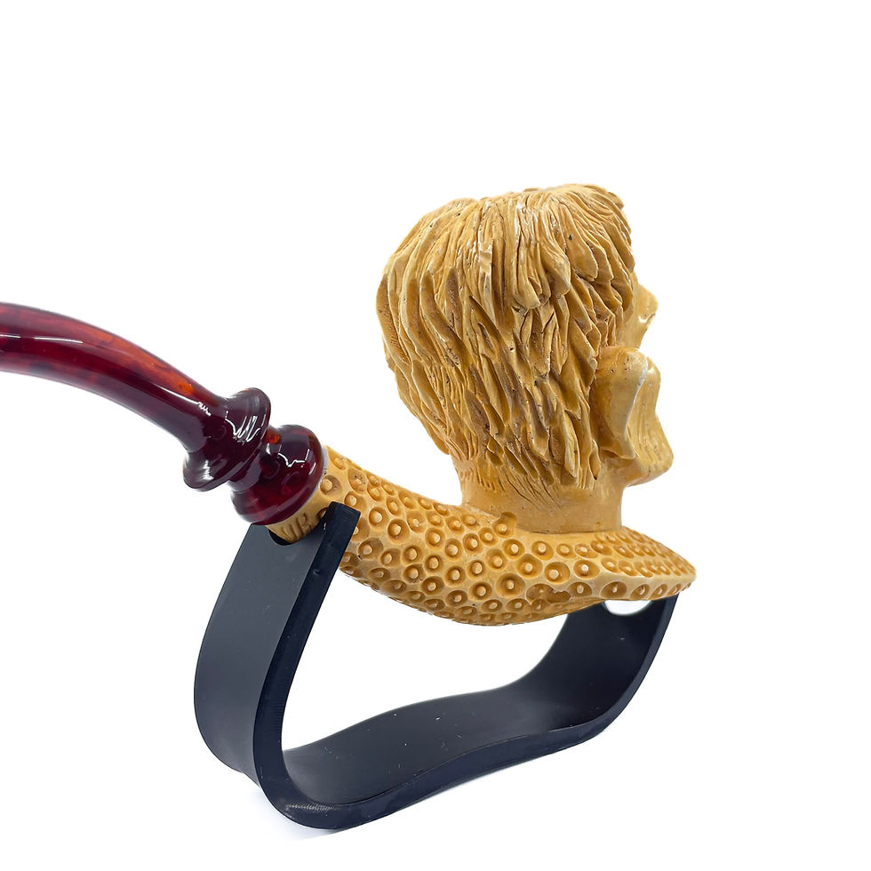 縮圖：S.Yanik Meerschaum Pipe Frankenstein's Monster Smoking Pipe