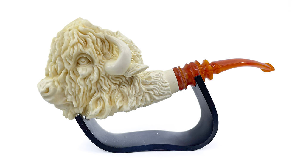 Thumbnail: Bison Smoking Pipe
