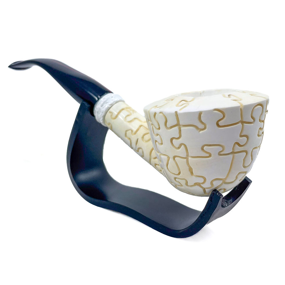 縮圖：Puzzle Ornament Smoking Pipe
