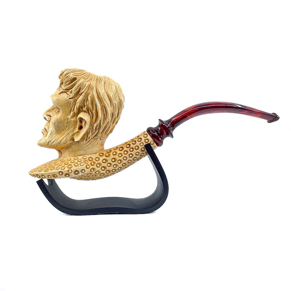 縮圖：S.Yanik Meerschaum Pipe Frankenstein's Monster Smoking Pipe