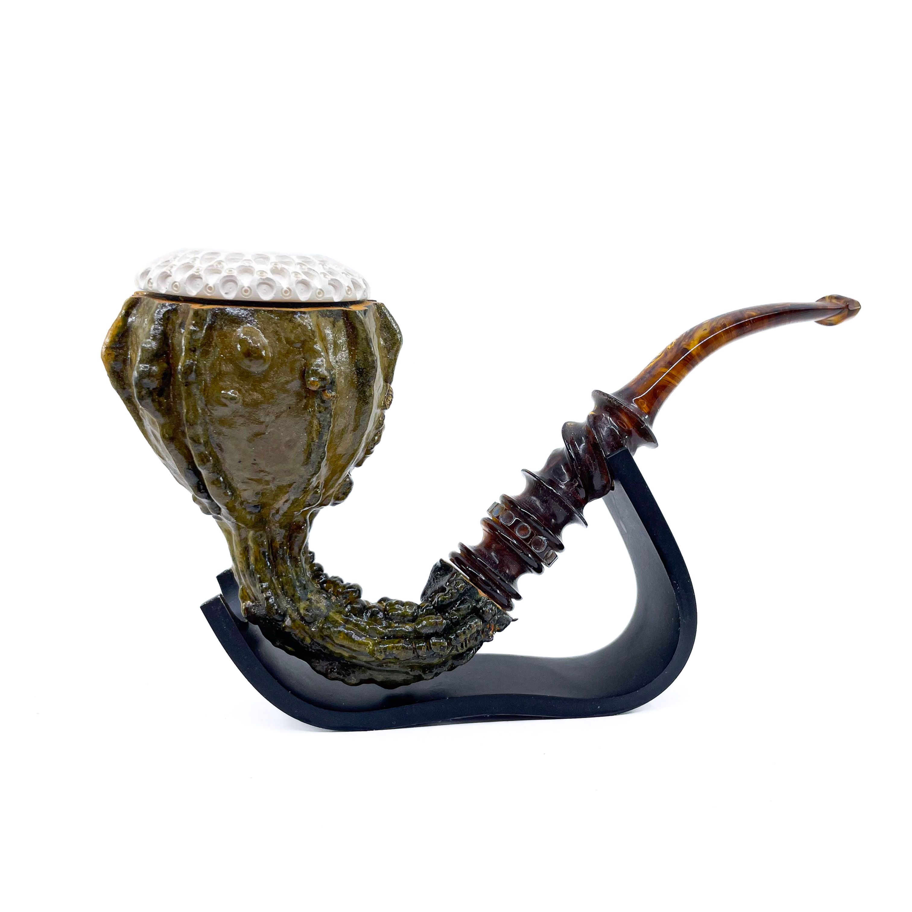 S.Yanik Meerschaum Pipe Calabash Smoking Pipe