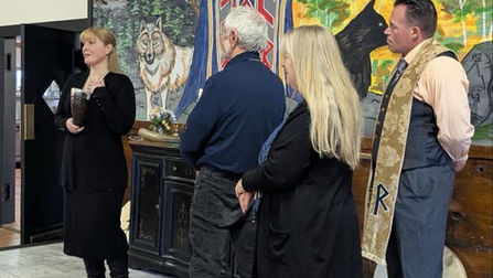 Lauren Anderson is ordained as our newest AFA Gyðja