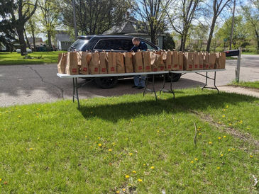 Monthly Food Pantry at Baldrshof