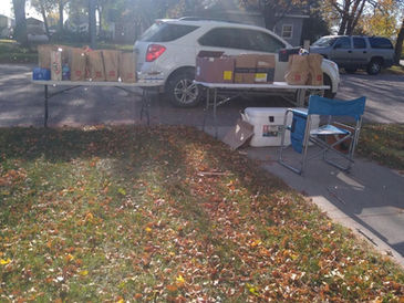 Monthly Food Pantry at Baldrshof