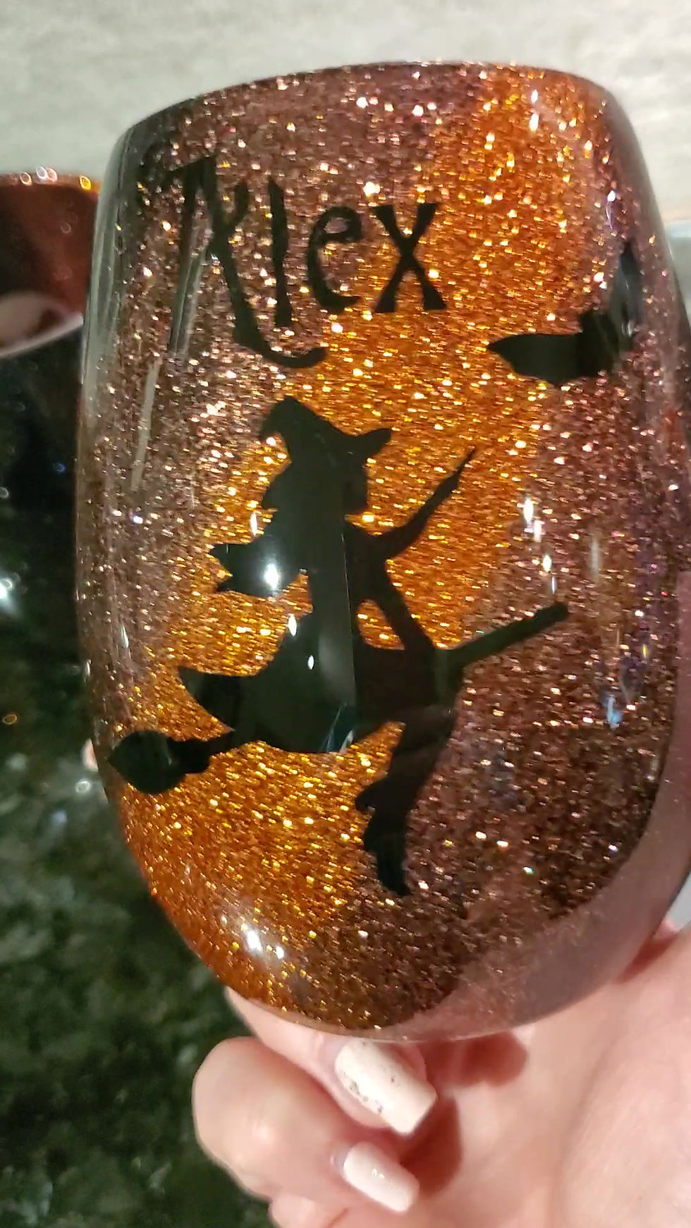 Thumbnail: Halloween Wine Glasses