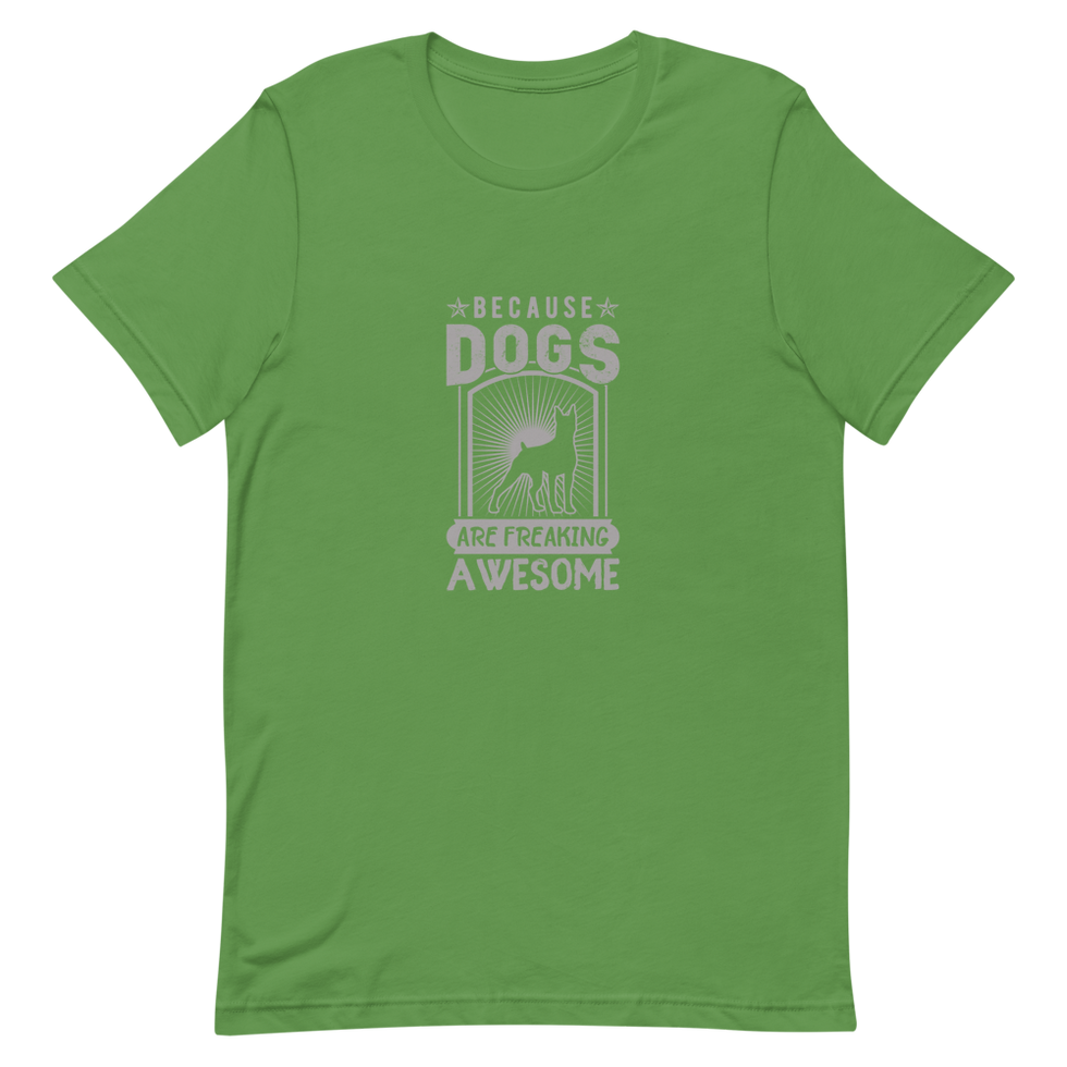 Thumbnail: Talkin' Teez AwsomeDogs Short-Sleeve Unisex T-Shirt