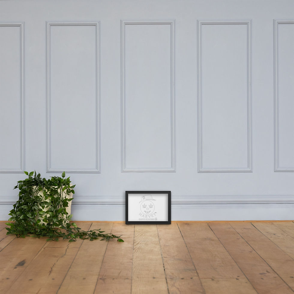 Thumbnail: Harvey WhiteFace Framed matte paper poster