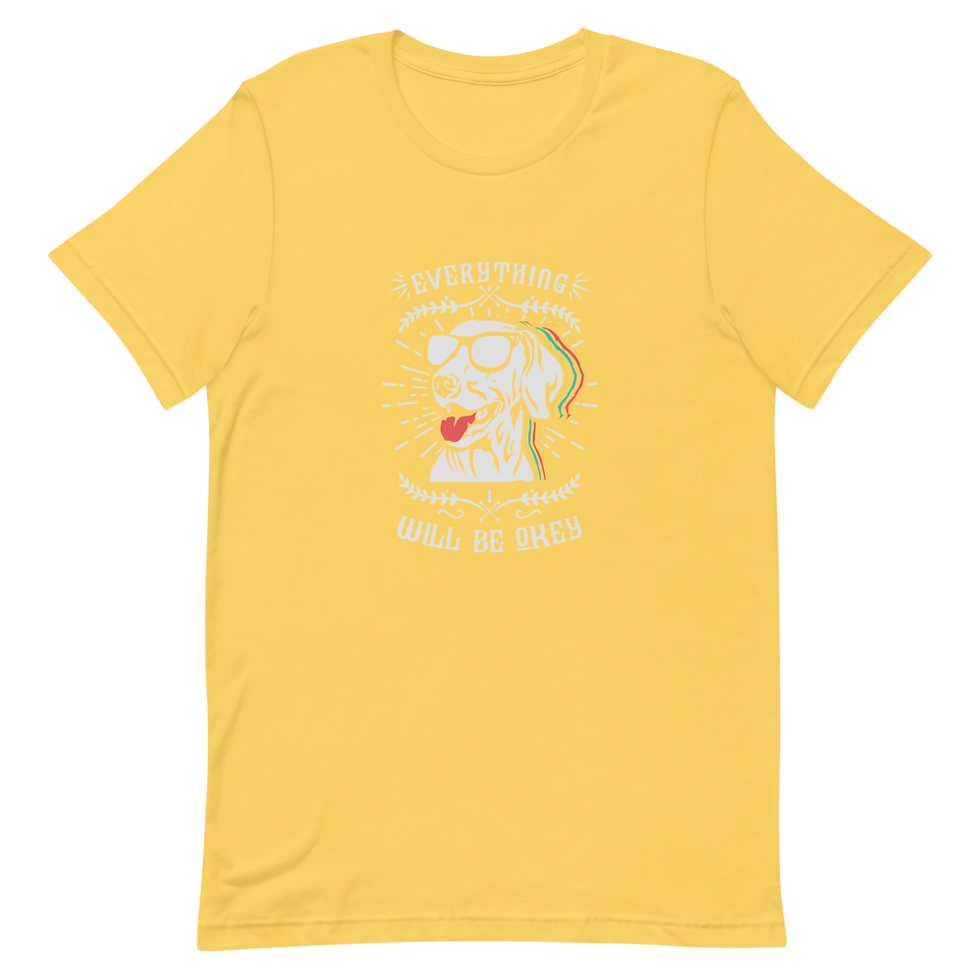 Thumbnail: Talkin' Teez HappyDog Short-Sleeve Unisex T-Shirt