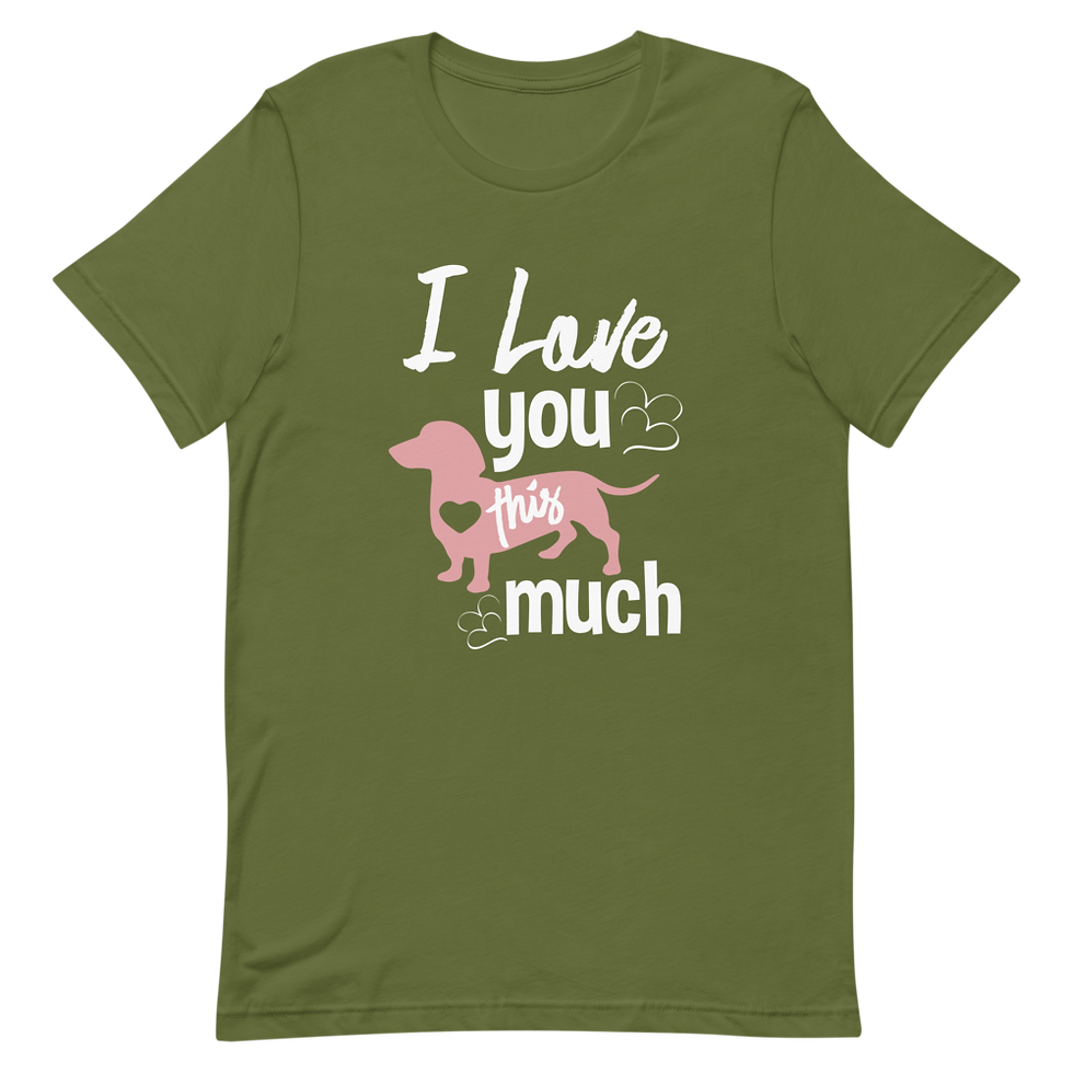 Thumbnail: Talkin' Teez This Much Short-Sleeve Unisex T-Shirt