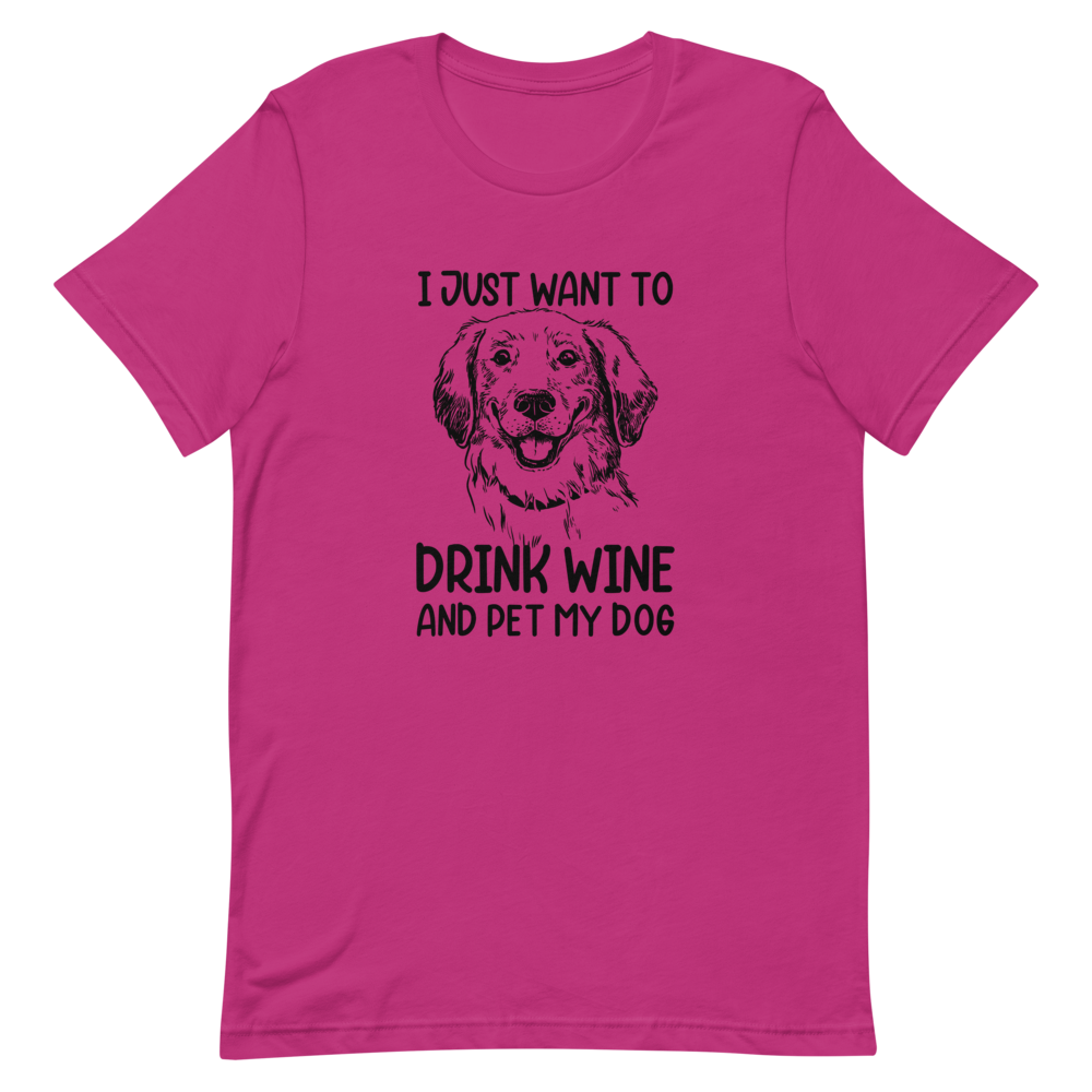 Talkin' Teez WinePet Short-Sleeve Unisex T-Shirt
