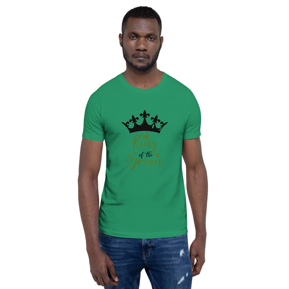 Thumbnail: Talkin' Teez King Green Unisex Teez