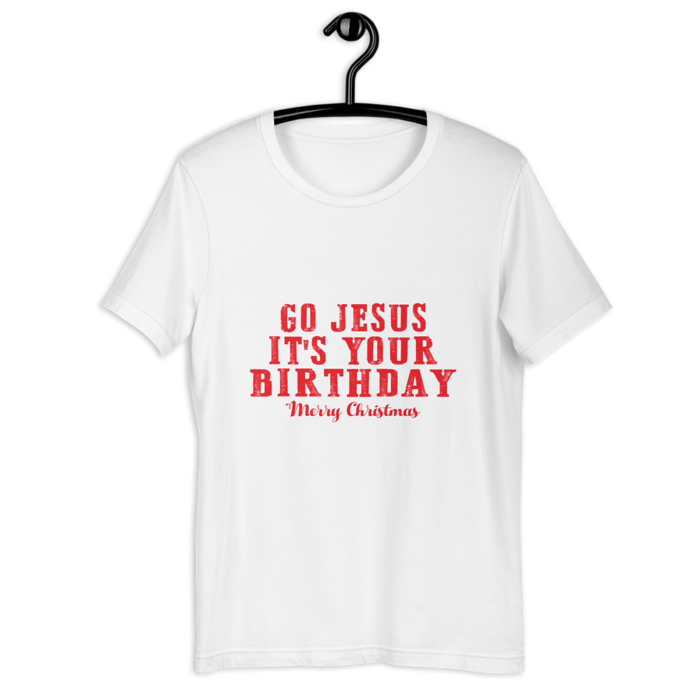 Thumbnail: Talkin' Teez JesusDay Short-Sleeve Unisex Teez