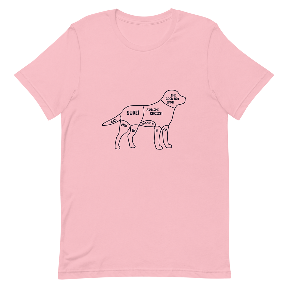 Thumbnail: Talkin' Teez Dog Choice Short-Sleeve Unisex T-Shirt