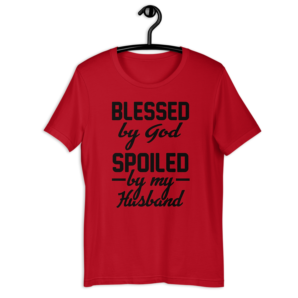 Thumbnail: Talkin' Teez BlessedBy God Short-Sleeve Unisex Teez