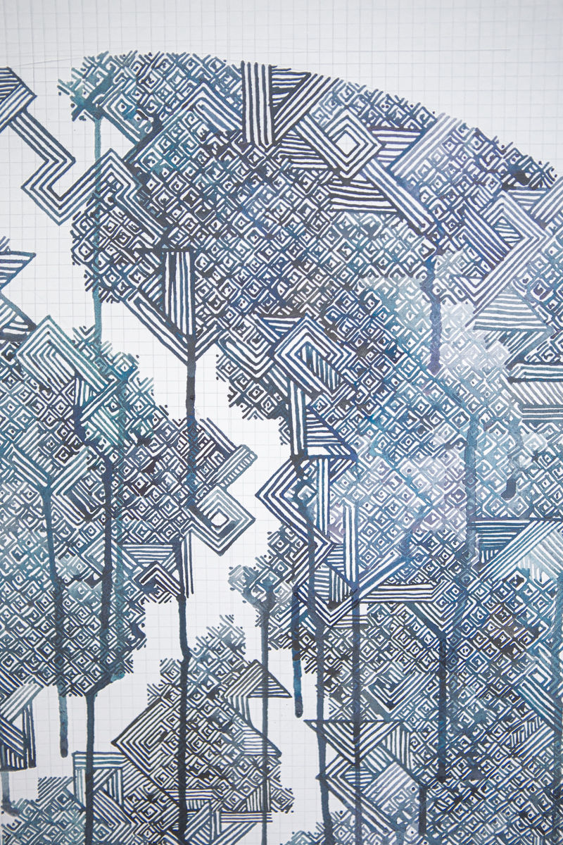 Thumbnail: "Fissure 1: Finding my way back to myself" Paper Print