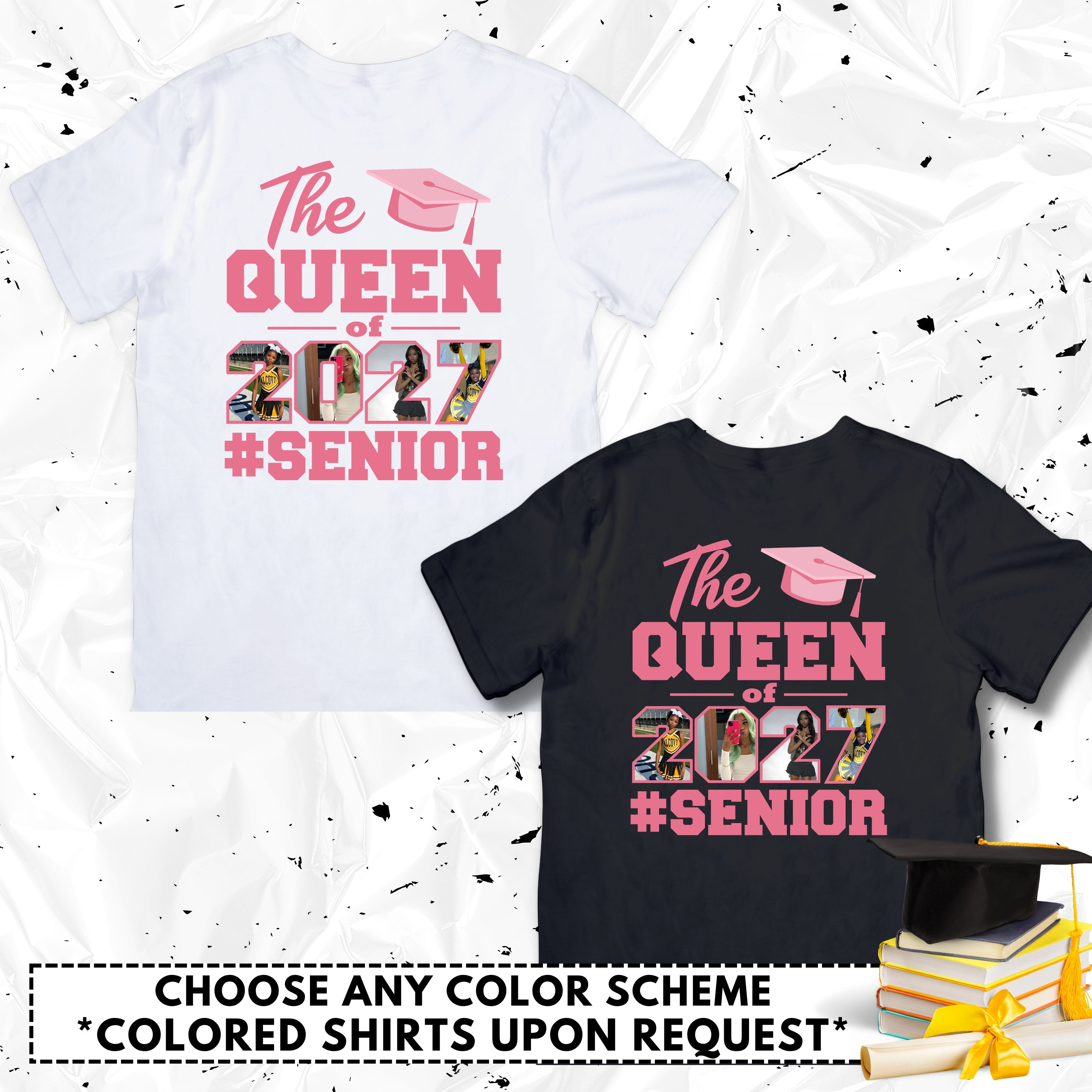 Queen of 2027 Senior T-Shirt
