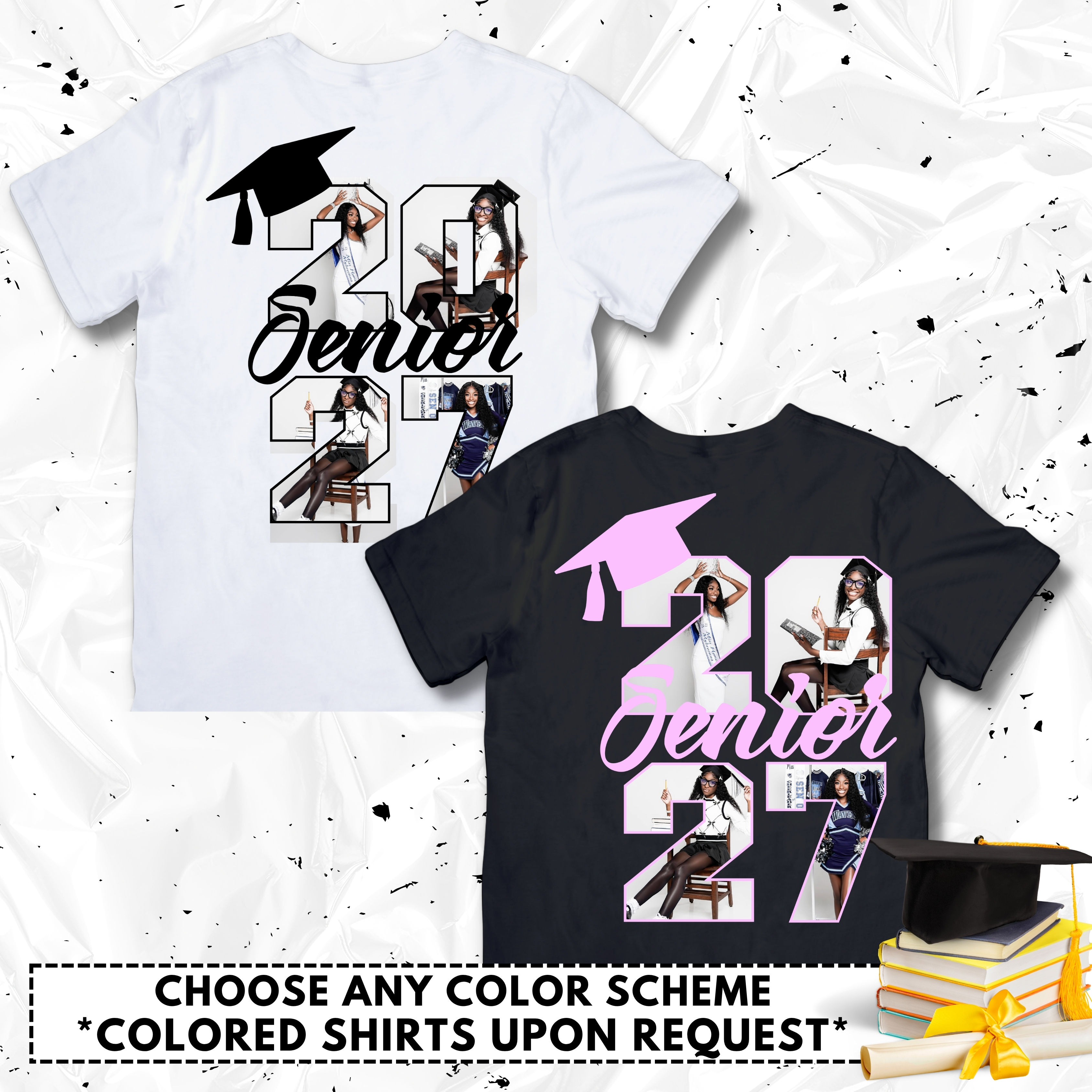 2027 Senior Collage T-shirt