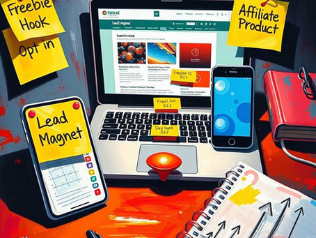 Want to turn content into commissions? Discover how to build an affiliate marketing funnel that attracts, nurtures, and converts your audience — all in 5 simple steps.