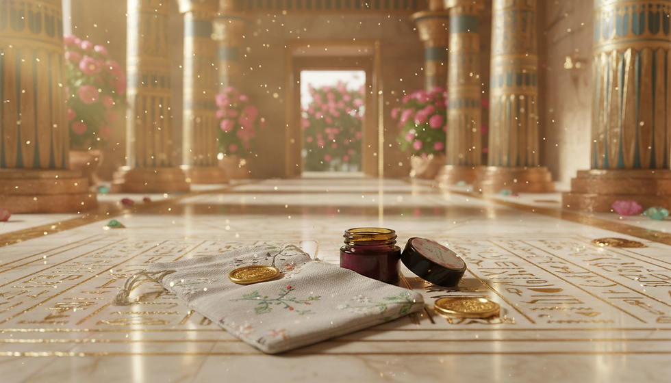 Thumbnail: Luxury all‑natural pink blush packaging inspired by Cleopatra’s beauty rituals