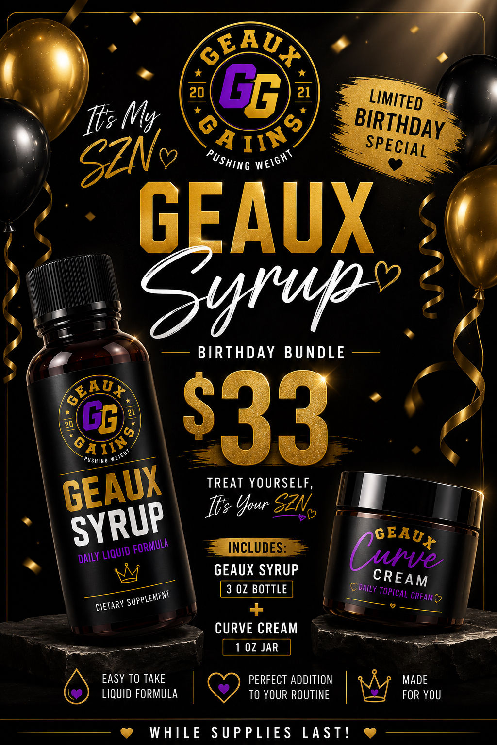 Geaux Syrup Bundle