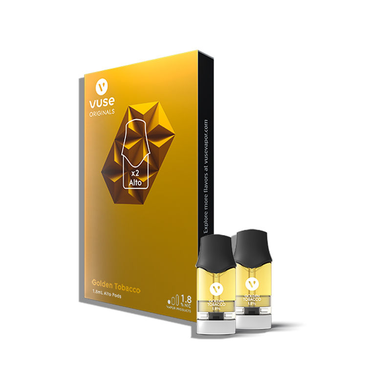 VUSE ALTO POD GOLDEN TOBACCO 1.8 0.2M