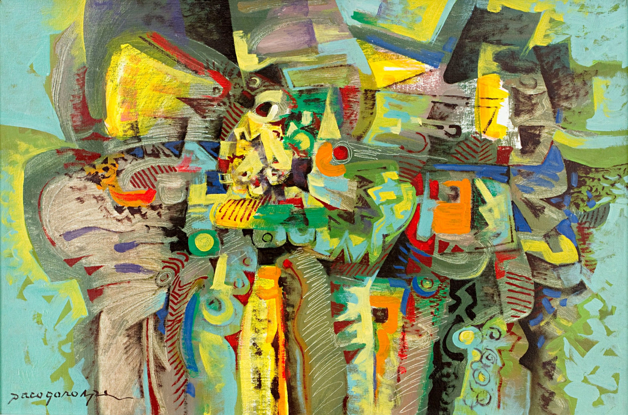 Green composition III - Francisco "Paco" Gorospe