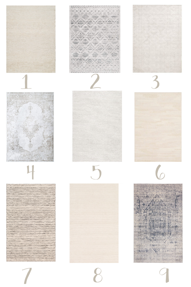 THE BEST NEUTRAL AREA RUGS