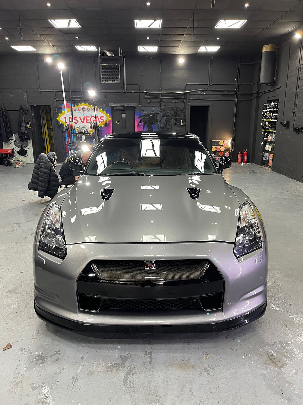 Thumbnail: Nissan gtr ceramic coated with slick nanocoating. 