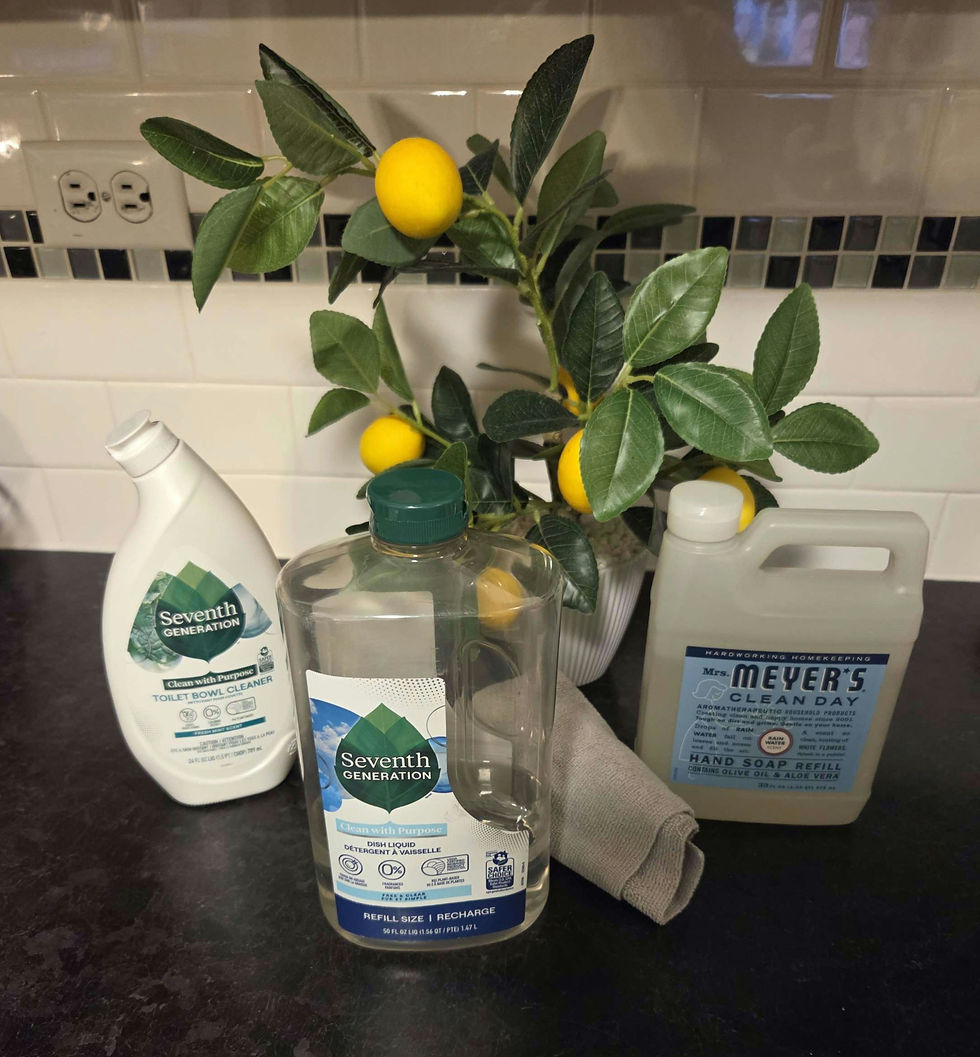 Low-tox Store Bought Cleaners