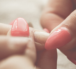Manicure Nail Closeup