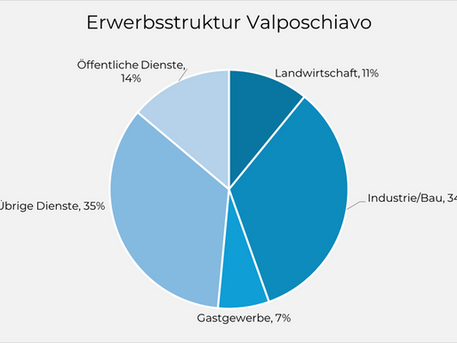 Mehr Bauern als Hoteliers? So sieht die Erwerbsstruktur im Puschlav wirklich aus