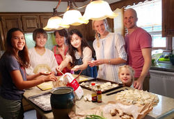 My family and My host family