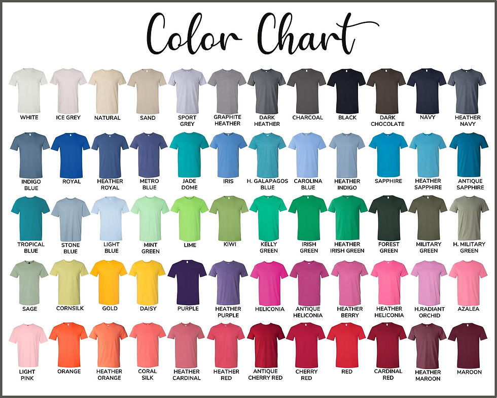 Thumbnail: Gildan Tee Shirt Full Front Design