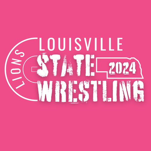 Youth Pink 2024 State Wrestling Qualifier Tee Shirt | Barnes Apparel