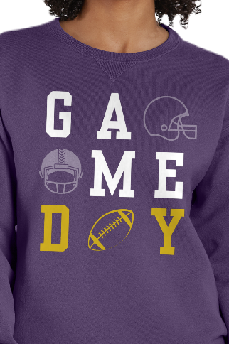 LPS Football 2024.4 Comfort Color  Crew Neck