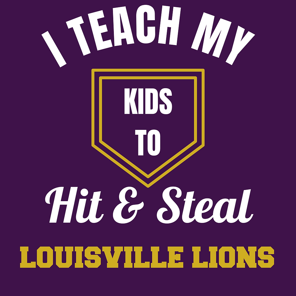 Thumbnail: Louisville Baseball Hit and Steal Tee Shirt