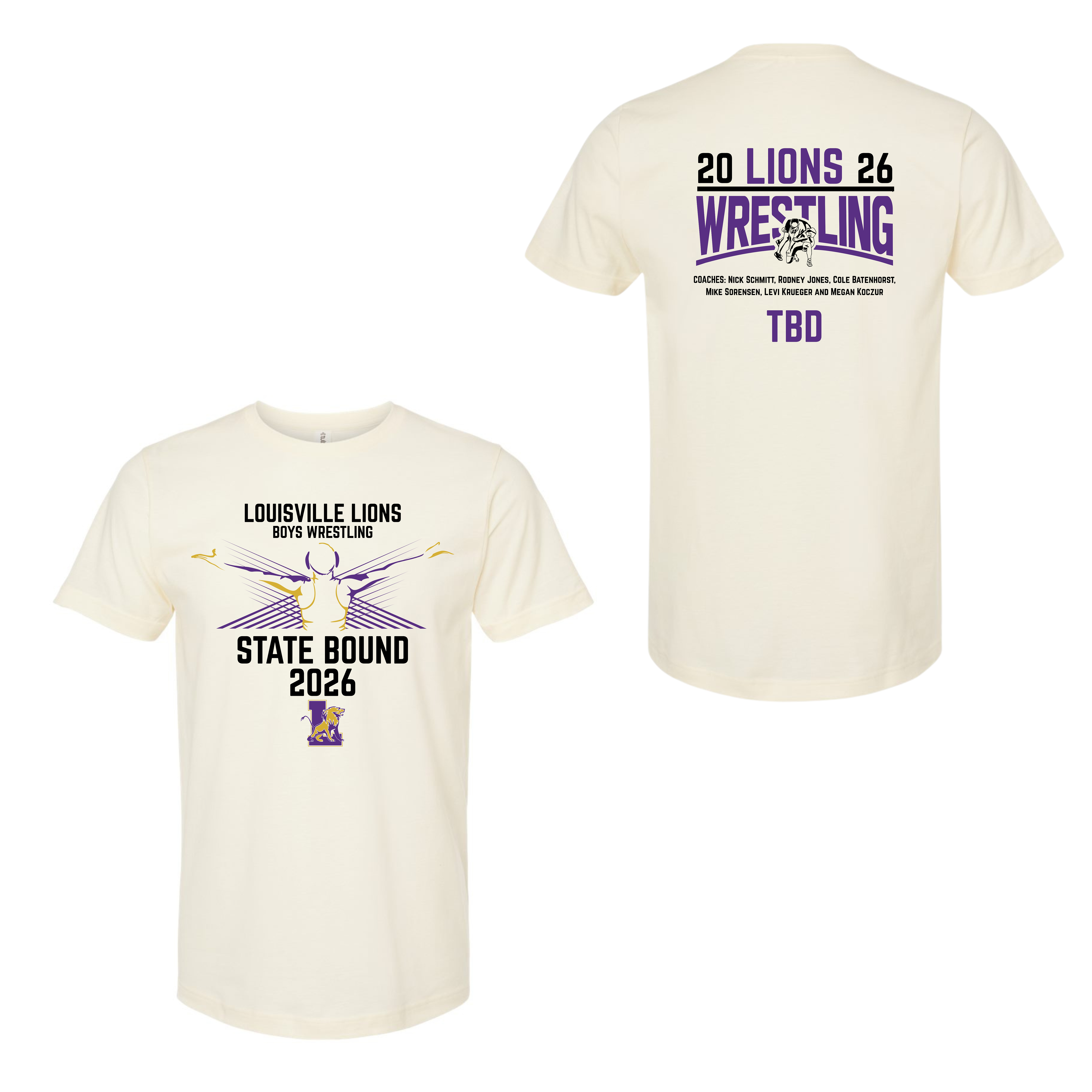 LHS Boys State Wrestling Tee