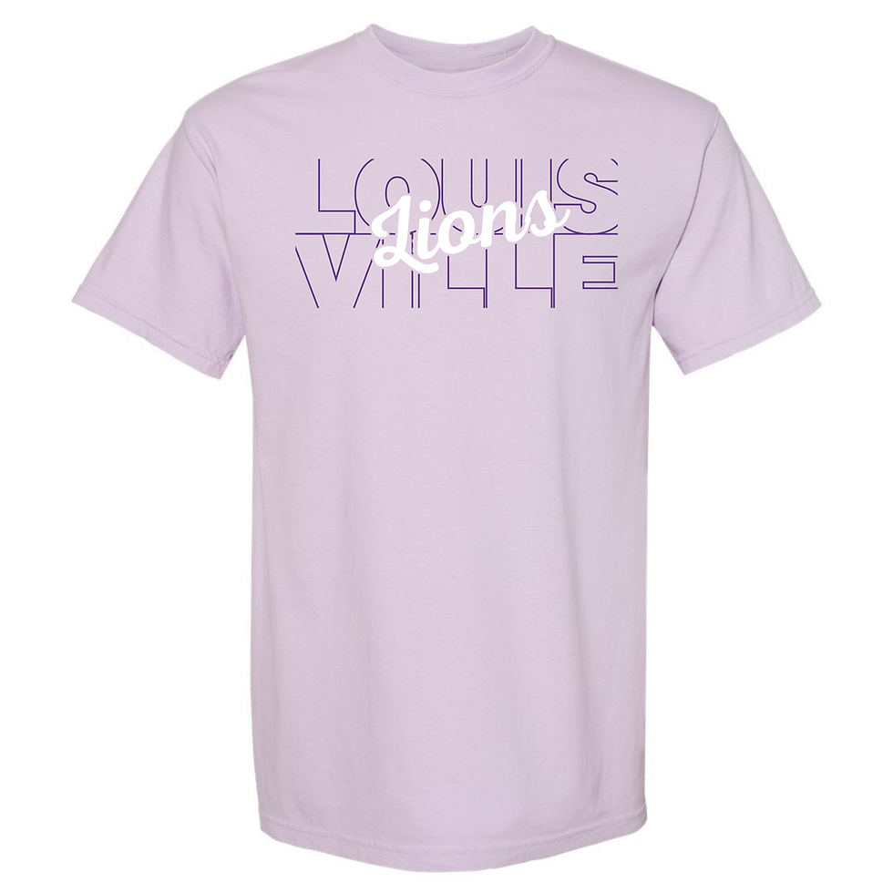 LIONS All Season Comfort Color Tee Shirt 2025.2