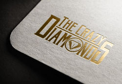 עיצוב לוגו ללהקת דה קרייזי דיימונדס