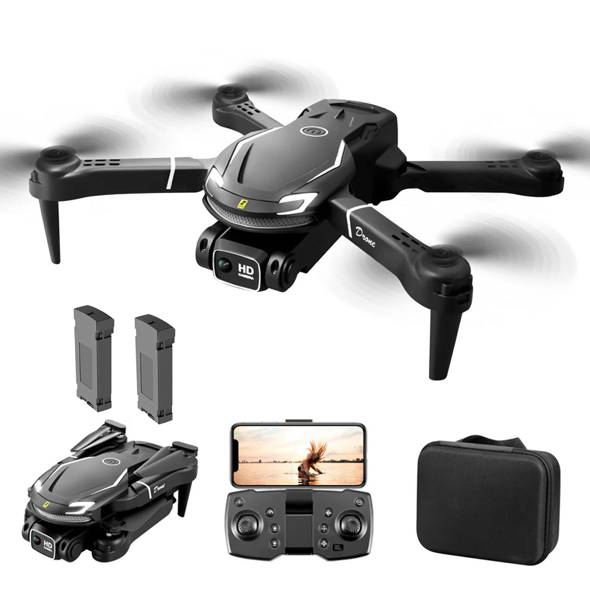 Professional Drone V88 4K Wide-Angle HD 1080P Camera, WiFi, FPV, Height Hold, Fo